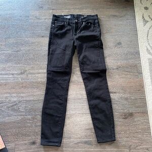 J Crew size 27 black jeans